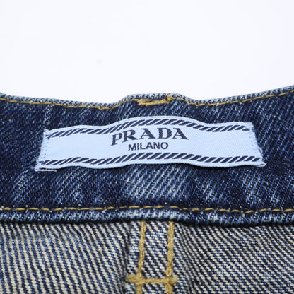 PRADA プラダ 【国内正規】GFP479 トライアングルロゴプレート ボタンフライ デニムパンツ ボトムス