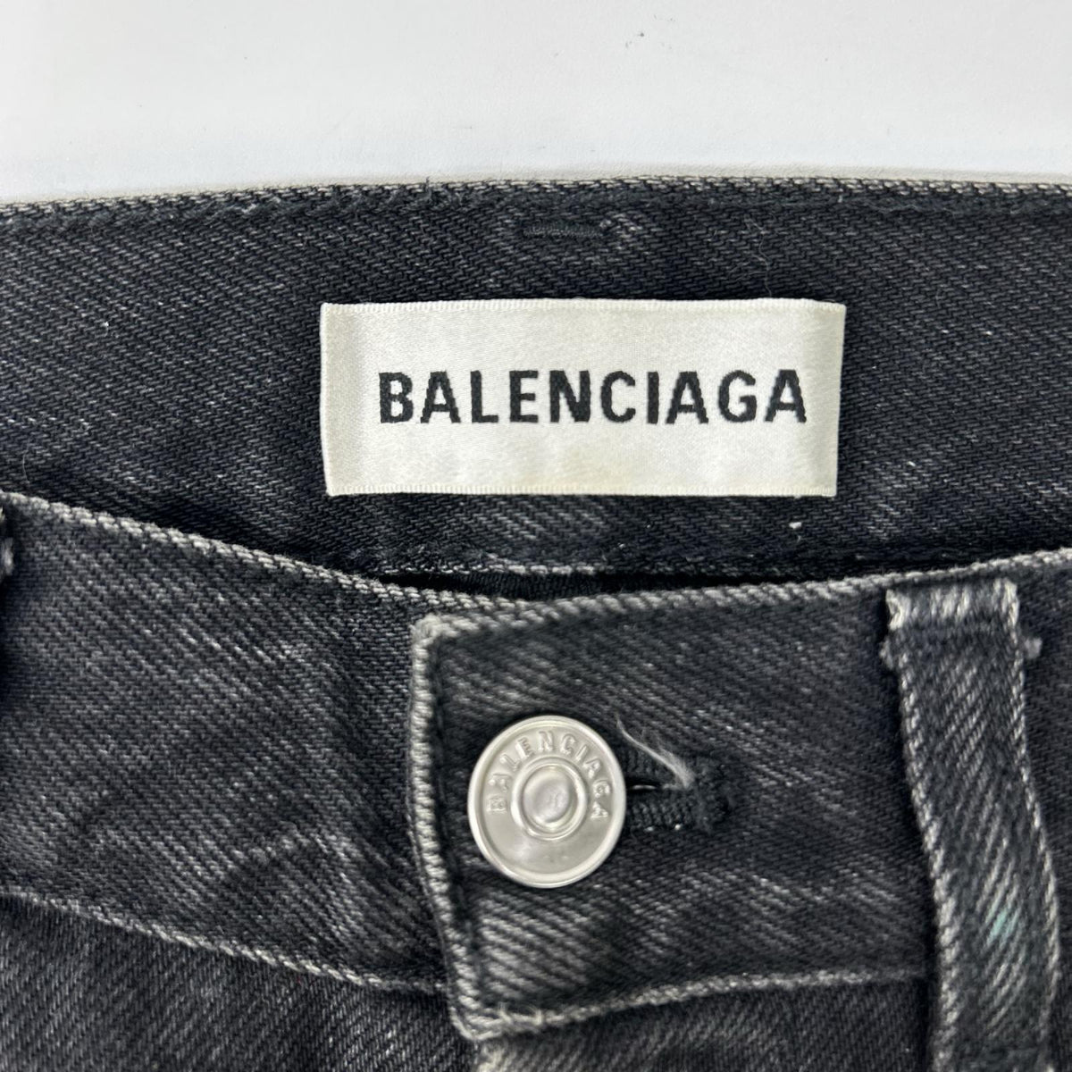 BALENCIAGA バレンシアガ 18年製 556731 ブラック スキニーデニムパンツ ボトムス