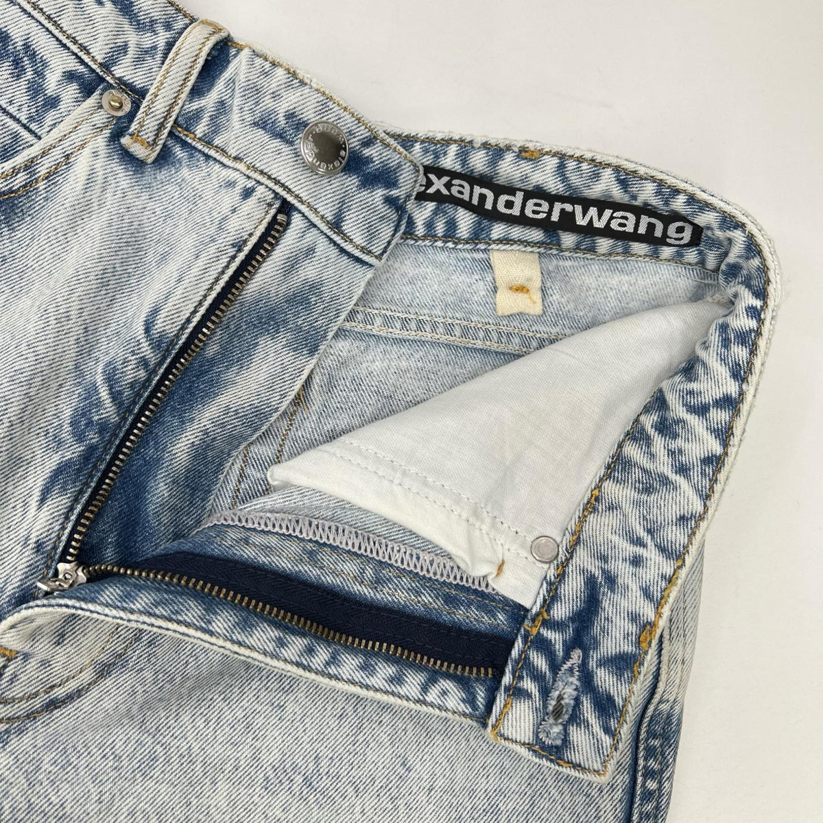 ALEXANDER WANG アレキサンダーワン ダメージ加工 デニムパンツ ボトムス