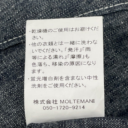 MOLTEMANI モルテマニ MM-25-STJK01 グレー デニム テーラードジャケット ジャケット
