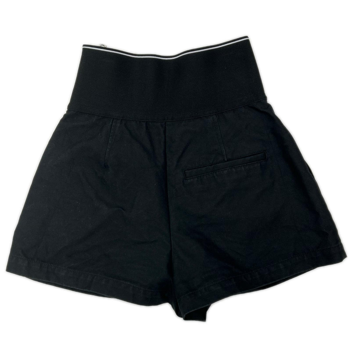 ALEXANDER WANG アレキサンダーワン 1WC1224450 ブラック ウエストロゴ ショートパンツ ボトムス