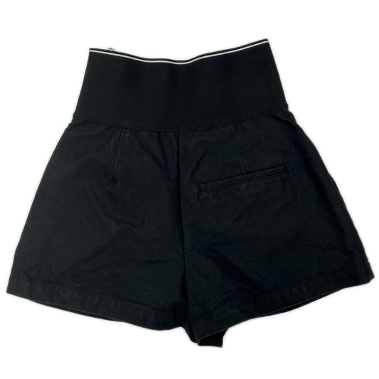 ALEXANDER WANG アレキサンダーワン 1WC1224450 ブラック ウエストロゴ ショートパンツ ボトムス