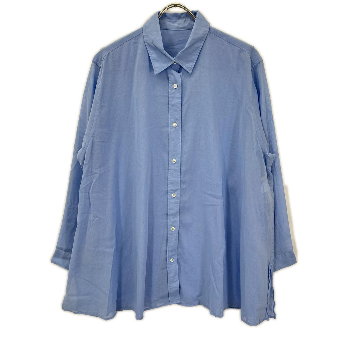 Plage プラージュ 26SS 26-050-922-1240 ブルー Sheer Tent Line シャツ トップス