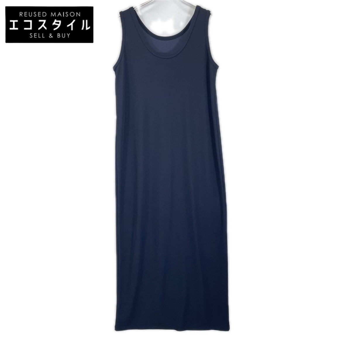 Plage プラージュ 25SS 25-040-922-1001 ブラック Rib ハーフスリーブ ワンピース ワンピース