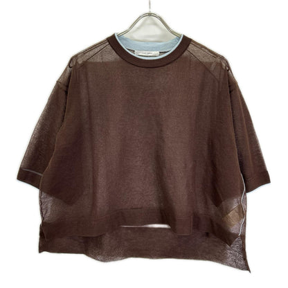 PLAIN PEOPLE プレインピープル A1561KSW331 LOSEYクロップドプルオーバー トップス