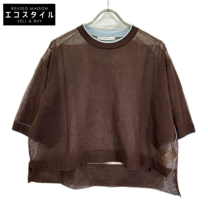 PLAIN PEOPLE プレインピープル A1561KSW331 LOSEYクロップドプルオーバー トップス