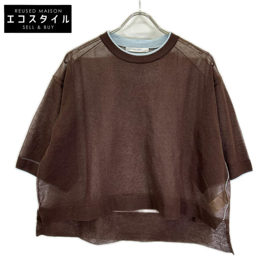 PLAIN PEOPLE プレインピープル A1561KSW331 LOSEYクロップドプルオーバー トップス