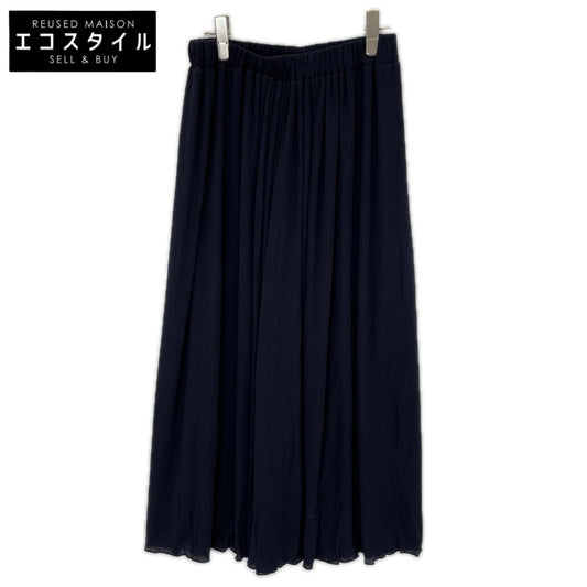 PLAIN PEOPLE プレインピープル A1561US303 ネイビー シアーハイツイストフライスギャザースカート スカート