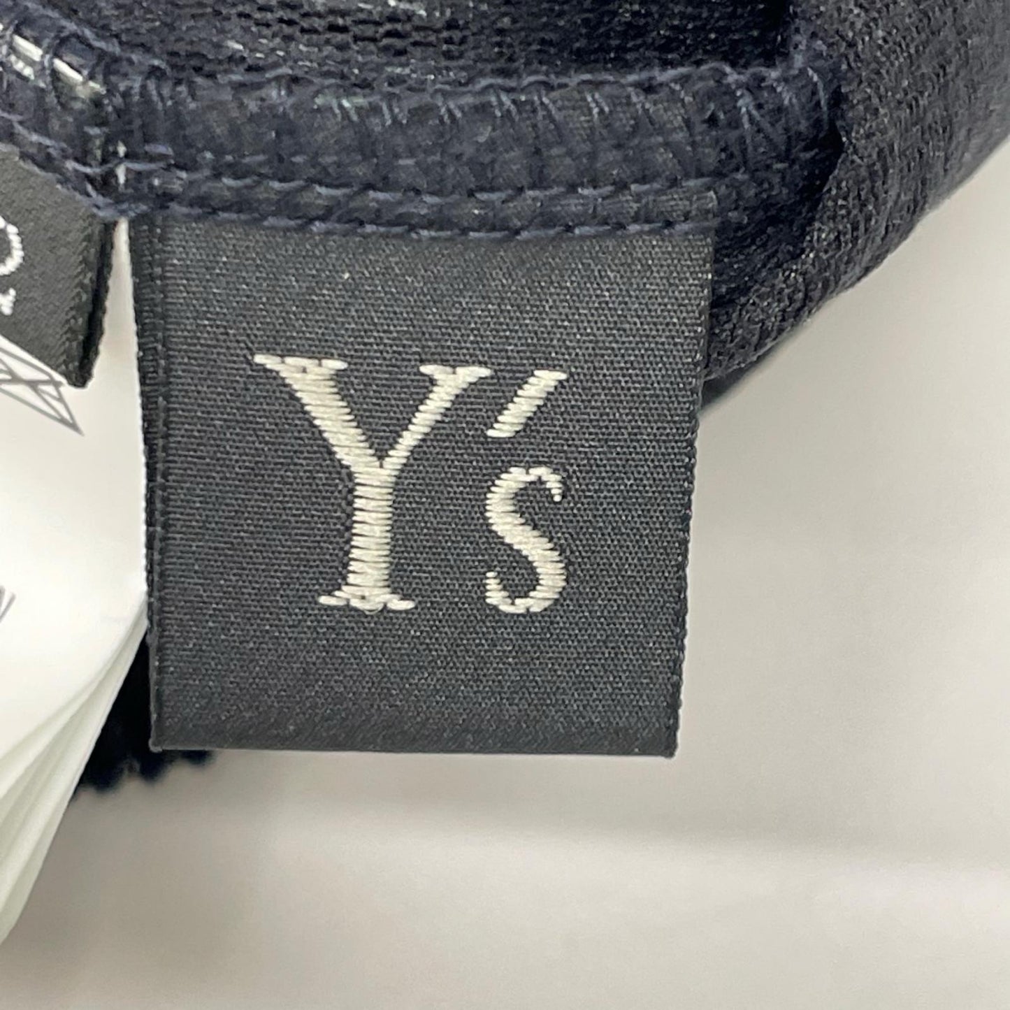 Y's ワイズ YP-T31-564 ネイビー NY TULLE DLOCKED ROUND NECK T トップス