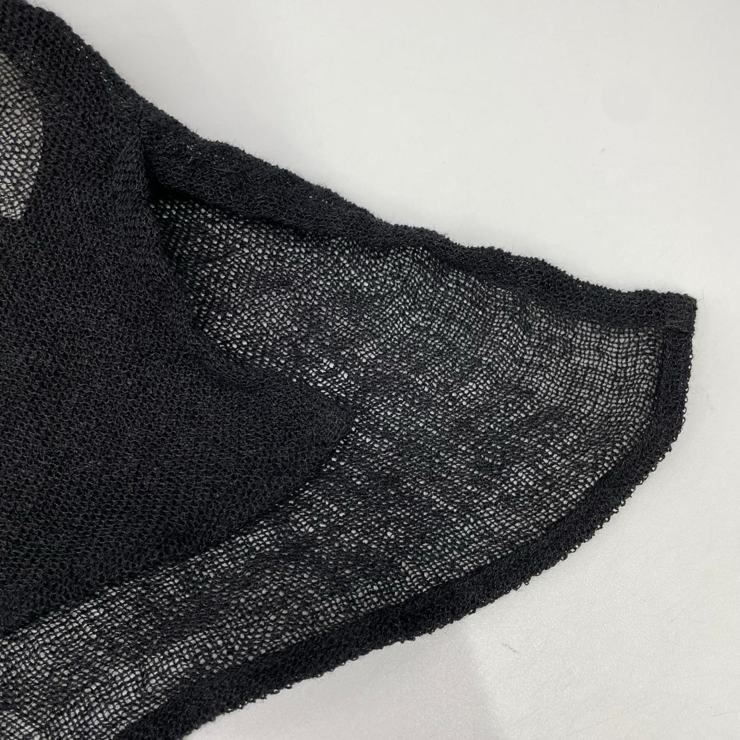 Y's ワイズ YT-B22-329 ブラック LENO CLOTH HALF SLEEVE BOX シャツ トップス
