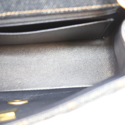 CHANEL シャネル 24/25クルーズ A69900 インディゴ デニム G金具 ミニマトラッセ20 ショルダーバッグ ショルダーバッグ