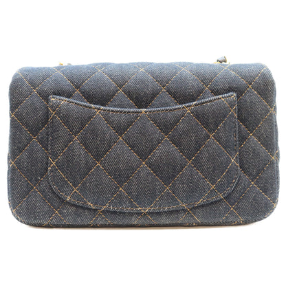 CHANEL シャネル 24/25クルーズ A69900 インディゴ デニム G金具 ミニマトラッセ20 ショルダーバッグ ショルダーバッグ