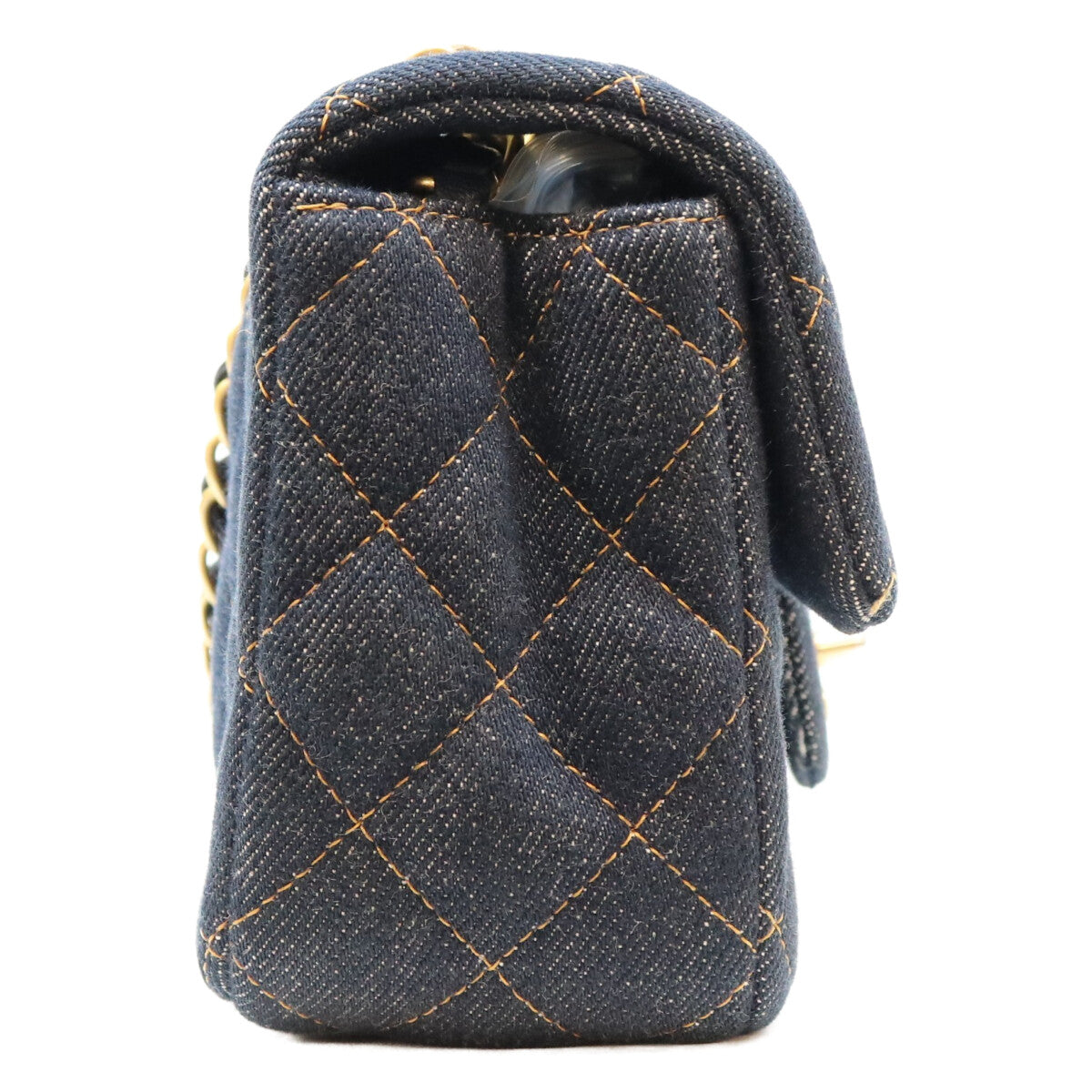 CHANEL シャネル 24/25クルーズ A69900 インディゴ デニム G金具 ミニマトラッセ20 ショルダーバッグ ショルダーバッグ