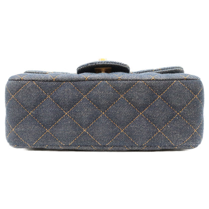 CHANEL シャネル 24/25クルーズ A69900 インディゴ デニム G金具 ミニマトラッセ20 ショルダーバッグ ショルダーバッグ