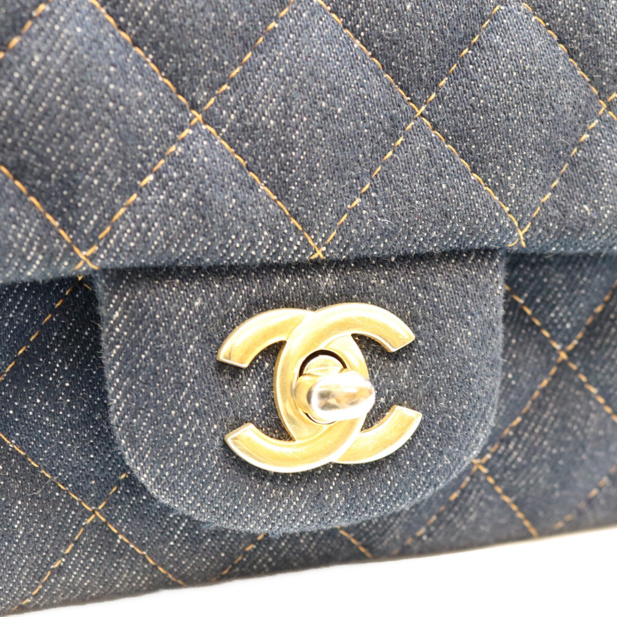 CHANEL シャネル 24/25クルーズ A69900 インディゴ デニム G金具 ミニマトラッセ20 ショルダーバッグ ショルダーバッグ