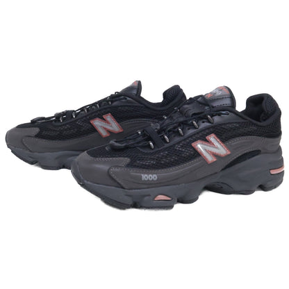 NEW BALANCE ニューバランス 【美品】U100010A シンセティックレザー/メッシュ スニーカー シューズ