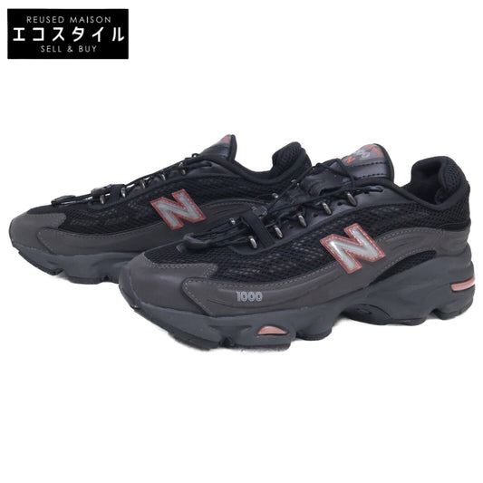 NEW BALANCE ニューバランス 【美品】U100010A シンセティックレザー/メッシュ スニーカー シューズ