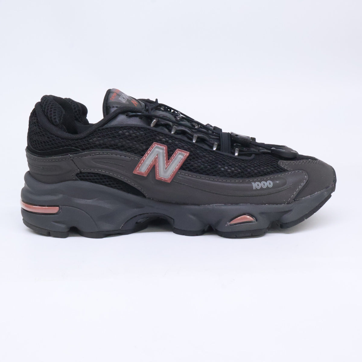 NEW BALANCE ニューバランス 【美品】U100010A シンセティックレザー/メッシュ スニーカー シューズ