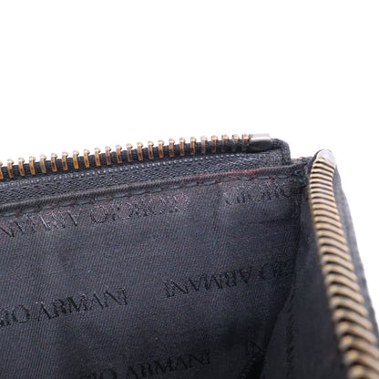 GIORGIOARMANI ジョルジオアルマーニ レザー セカンドバッグ クラッチバッグ セカンドバッグ クラッチバッグ