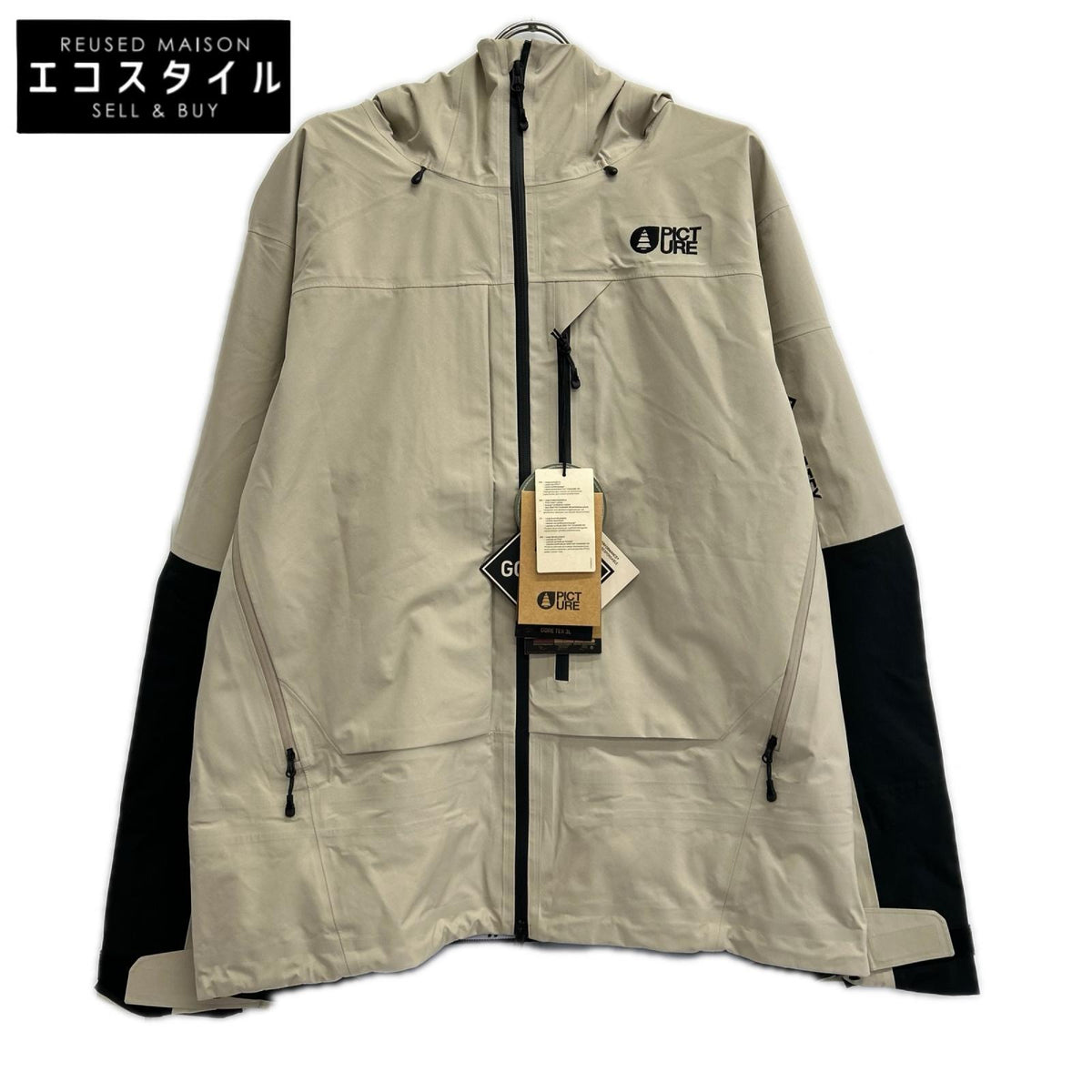 PICTURE ピクチャー MVT0580 ベージュ HURON GORE TEX 3L JKT ジャケット