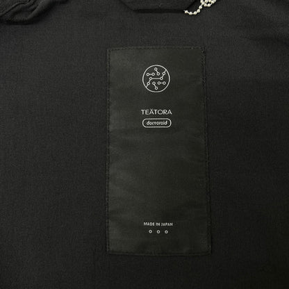 TEATORA テアトラ TT-CG-SHT-SS-DR ブラック CARTRIDGE SHIRT S/S トップス