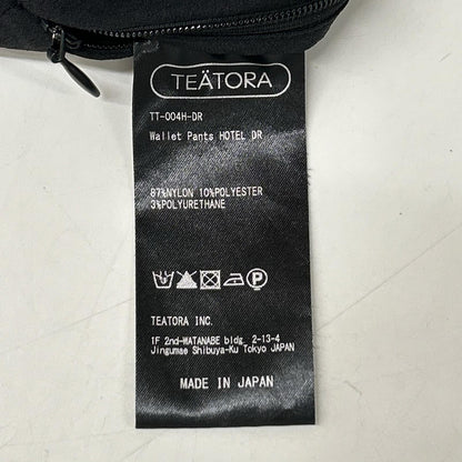 TEATORA テアトラ TT-004H-DR ブラック Wallet Pants HOTEL ボトムス