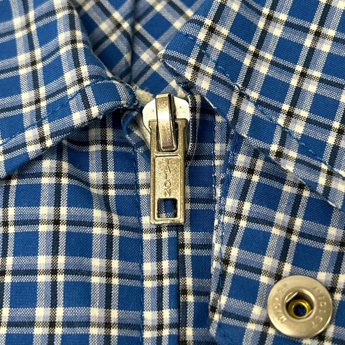 UNUSED アンユーズド US2387-C001S4 ×BY別注 ブルーチェック シャツブルゾン ジャケット