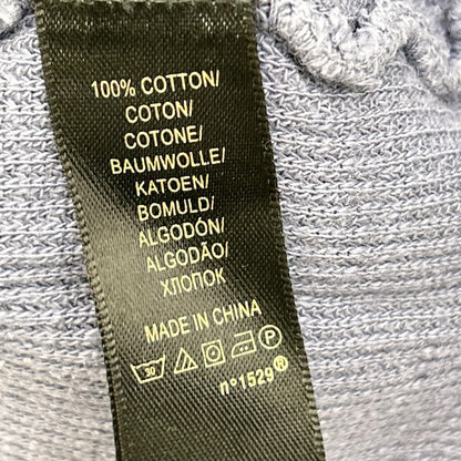 RRL ダブルアールエル パープル コットン ヘンリーネック サーマルニット トップス