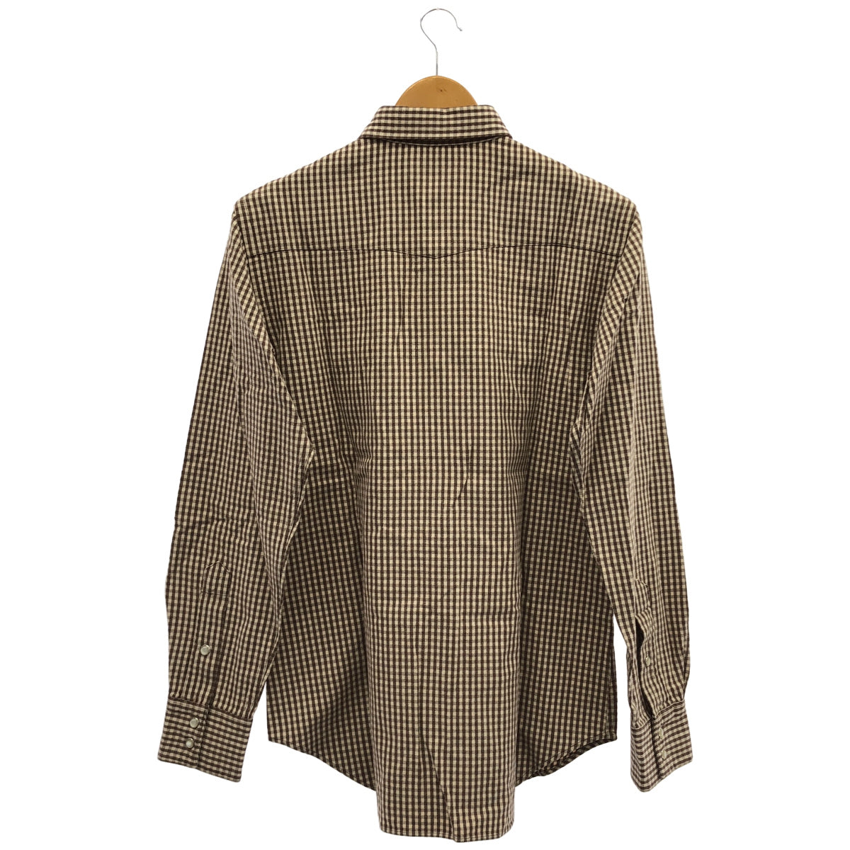 RRL ダブルアールエル ギンガムチェック コットンツイル ウエスタンシャツ トップス