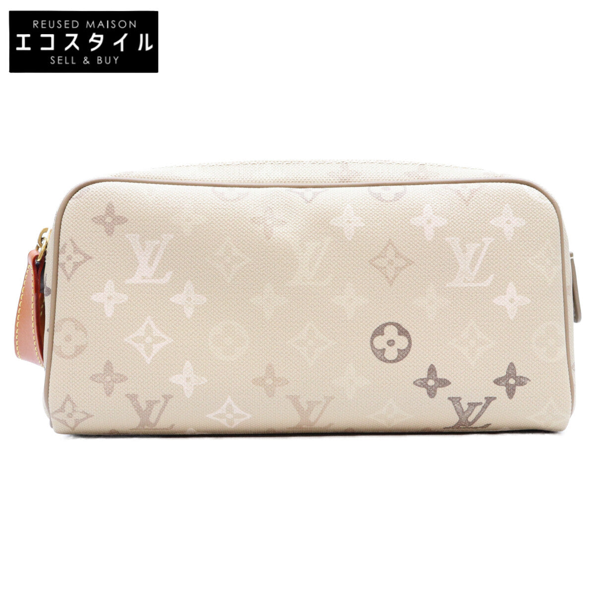 LOUIS VUITTON ルイヴィトン M29161 モノグラムサープラスキャンバス サンドベージュ ドップキット ハンドバッグ ハンドバッグ