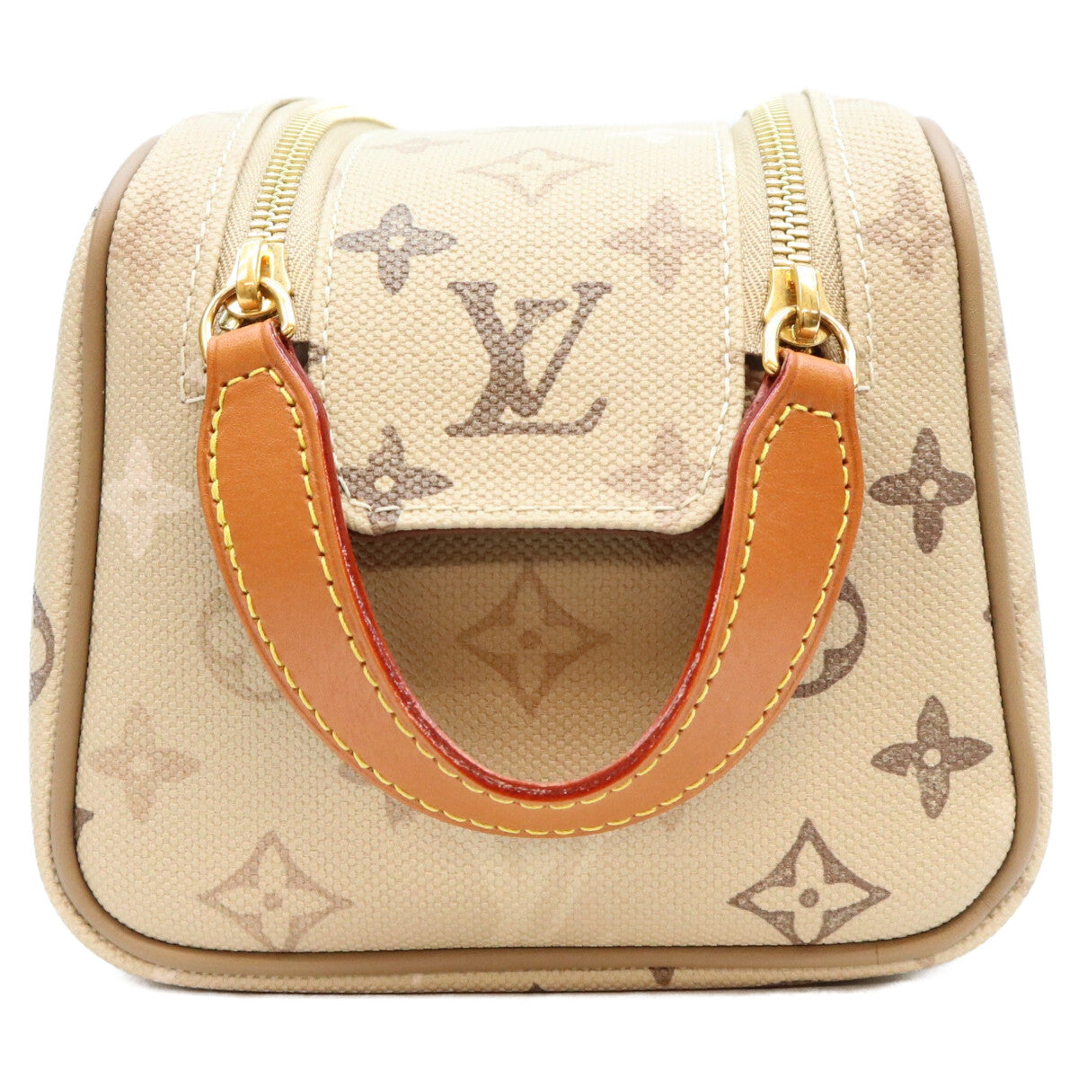 LOUIS VUITTON ルイヴィトン M29161 モノグラムサープラスキャンバス サンドベージュ ドップキット ハンドバッグ ハンドバッグ