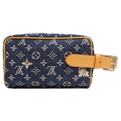 LOUIS VUITTON ルイヴィトン M28363 モノグラムデニムフラワー ロッカードップキット ハンドバッグ ハンドバッグ