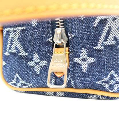 LOUIS VUITTON ルイヴィトン M28363 モノグラムデニムフラワー ロッカードップキット ハンドバッグ ハンドバッグ