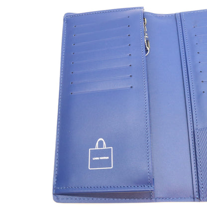 LOUIS VUITTON ルイヴィトン M2A555 LVパッケージング カウハイドレザー サフランオレンジ ポルトフォイユブラザ 長財布 長財布（小銭入れあり）