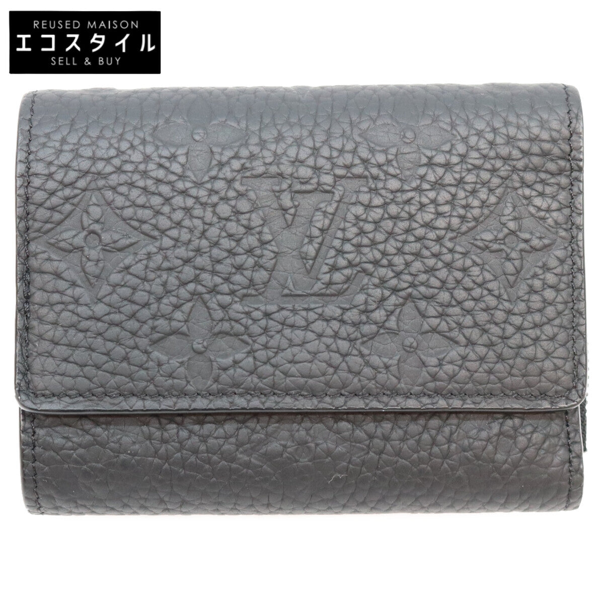 LOUIS VUITTON ルイヴィトン M82556 モノグラムトリヨンレザー ポルトフォイユパイロット 3つ折り財布 三つ折り財布（小銭入れあり）