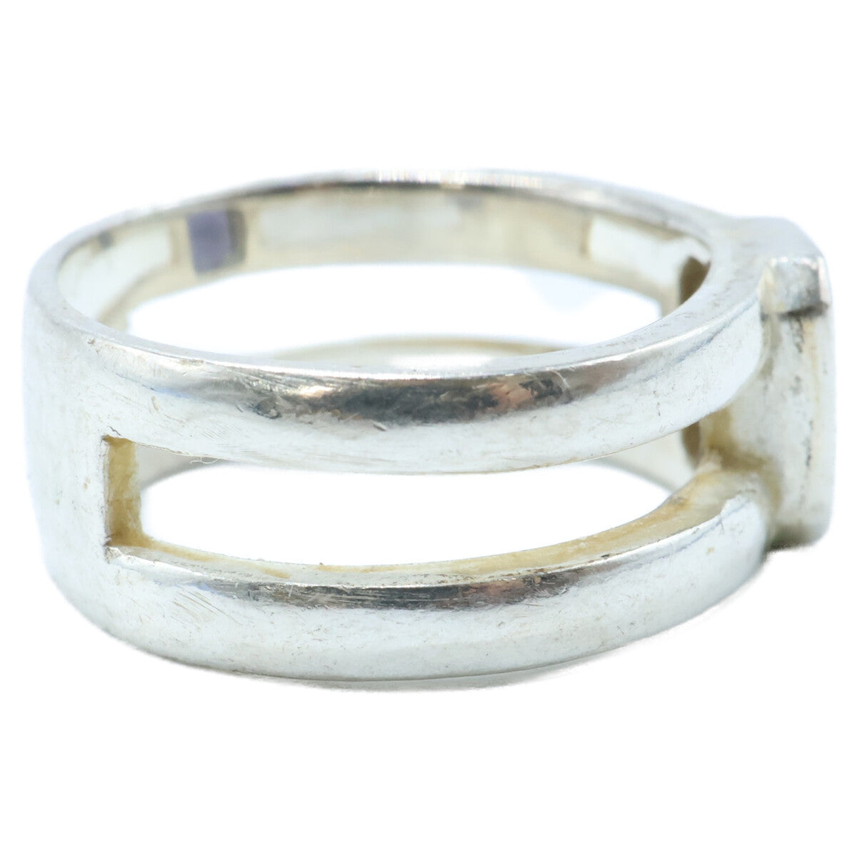 HASH. ハッシュ 925 IOLITE RECTANGLE RING アイオライト レクタングル リング 指輪