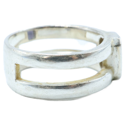 HASH. ハッシュ 925 IOLITE RECTANGLE RING アイオライト レクタングル リング 指輪