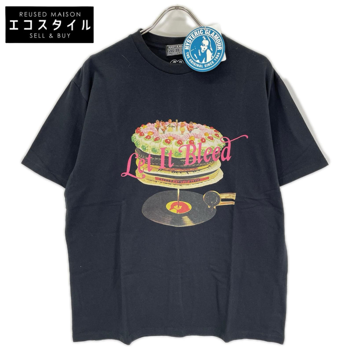 HYSTERIC ヒステリック 02261CT58596 ローリングストーンズ/LET IT BLEED Tシャツ トップス