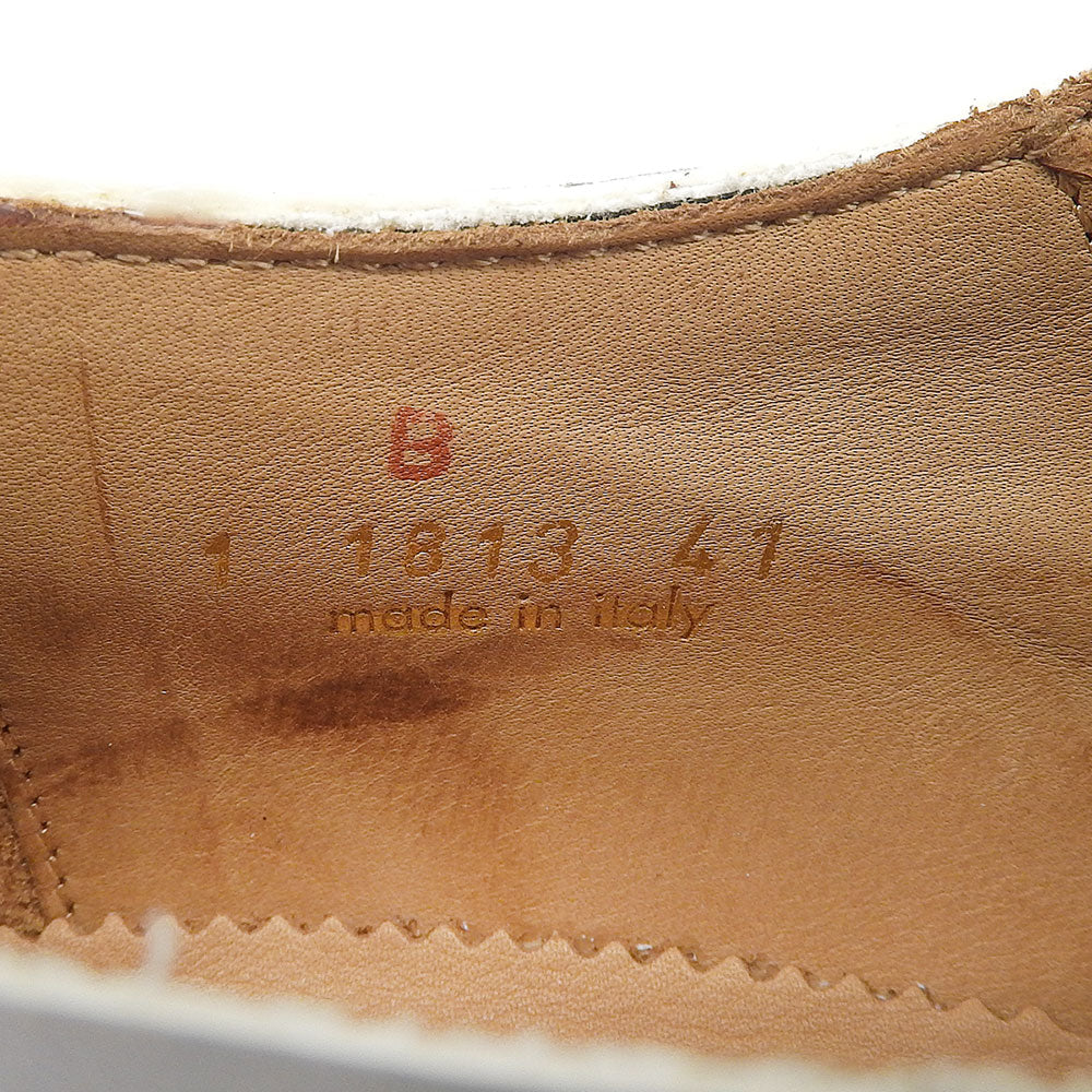 ALEXANDER McQUEEN アレキサンダーマックイーン MINNESOTA レースアップ シューズ メンズ ホワイト 41 シューズ