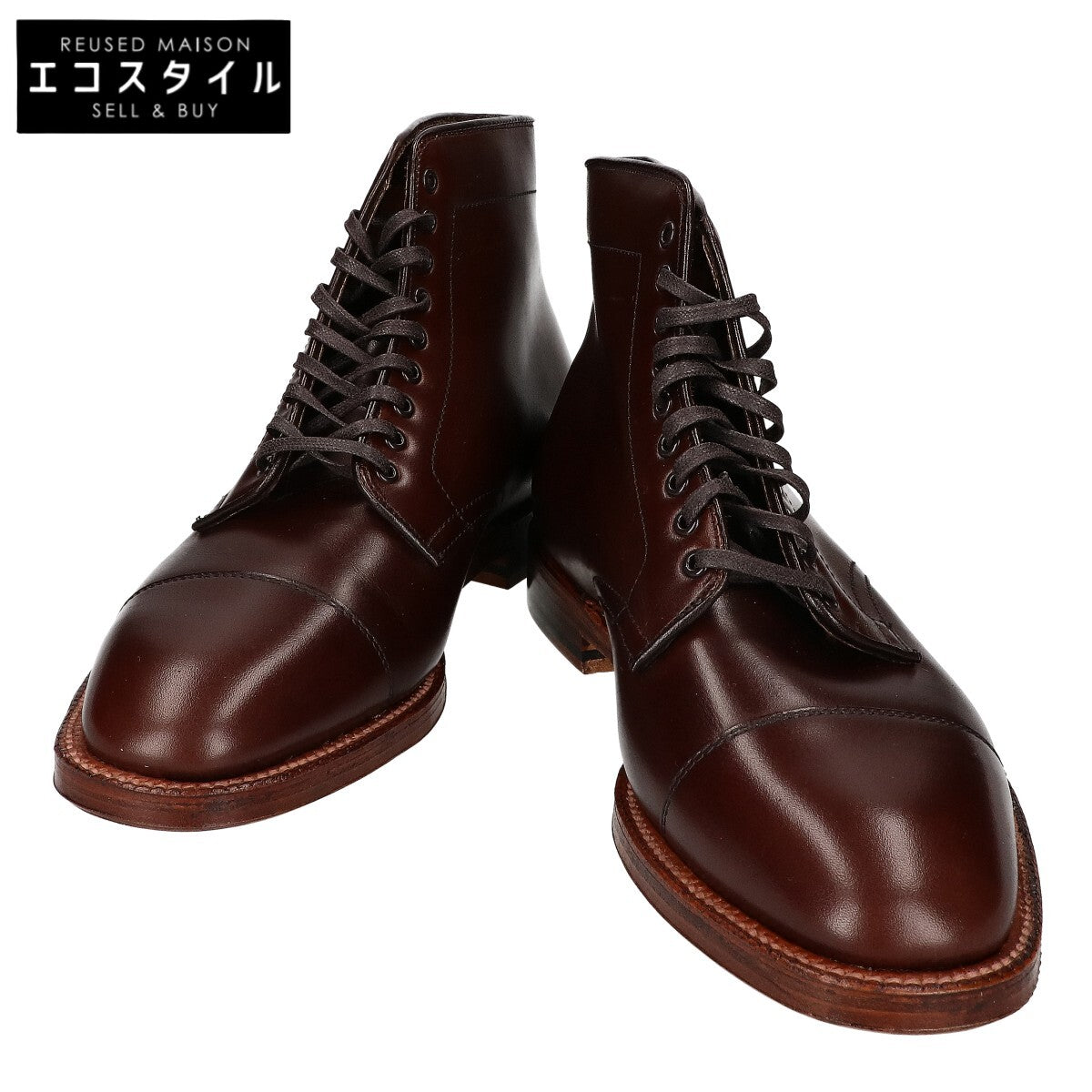 Alden オールデン 【新品同様】3912 レザー ストレートチップ ブーツ シューズ