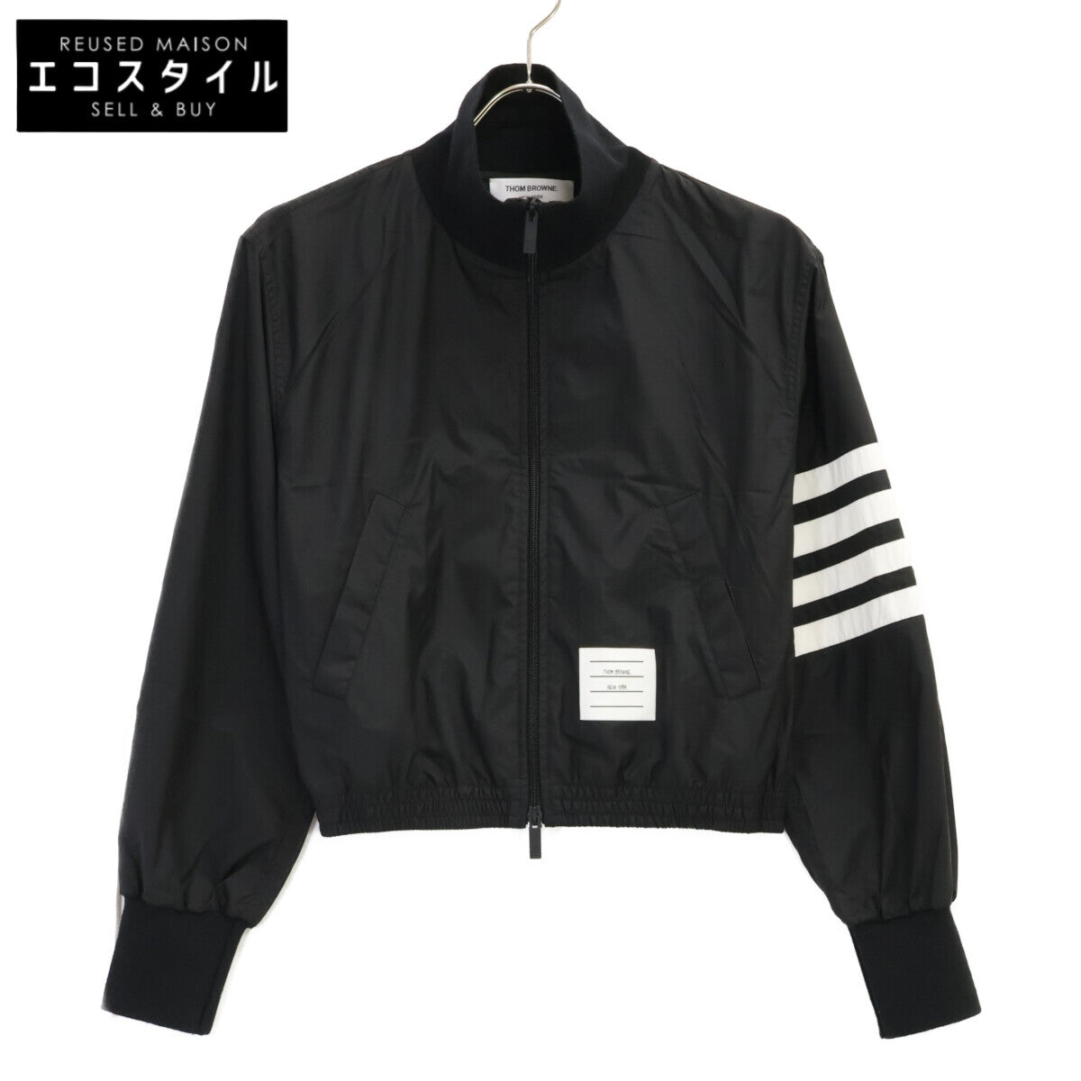 THOM BROWNE トムブラウン 【国内正規】FBC952U-F1095-001 4BAR リップストップ クロップド トラックジャケット ジャケット