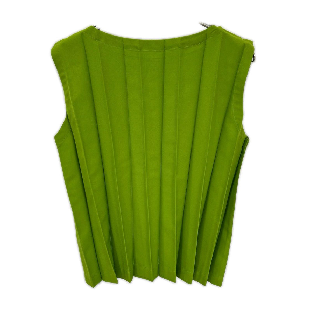 MeISSEYMIYAKE ミーイッセイミヤケ MI61FR931 リーフグリーン CROSS PLEATS トップス