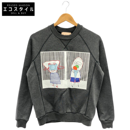 Plan C プランシー FLCJB56S86TF002 グレー ラグランスリーブ ボンディングシャツ トップス