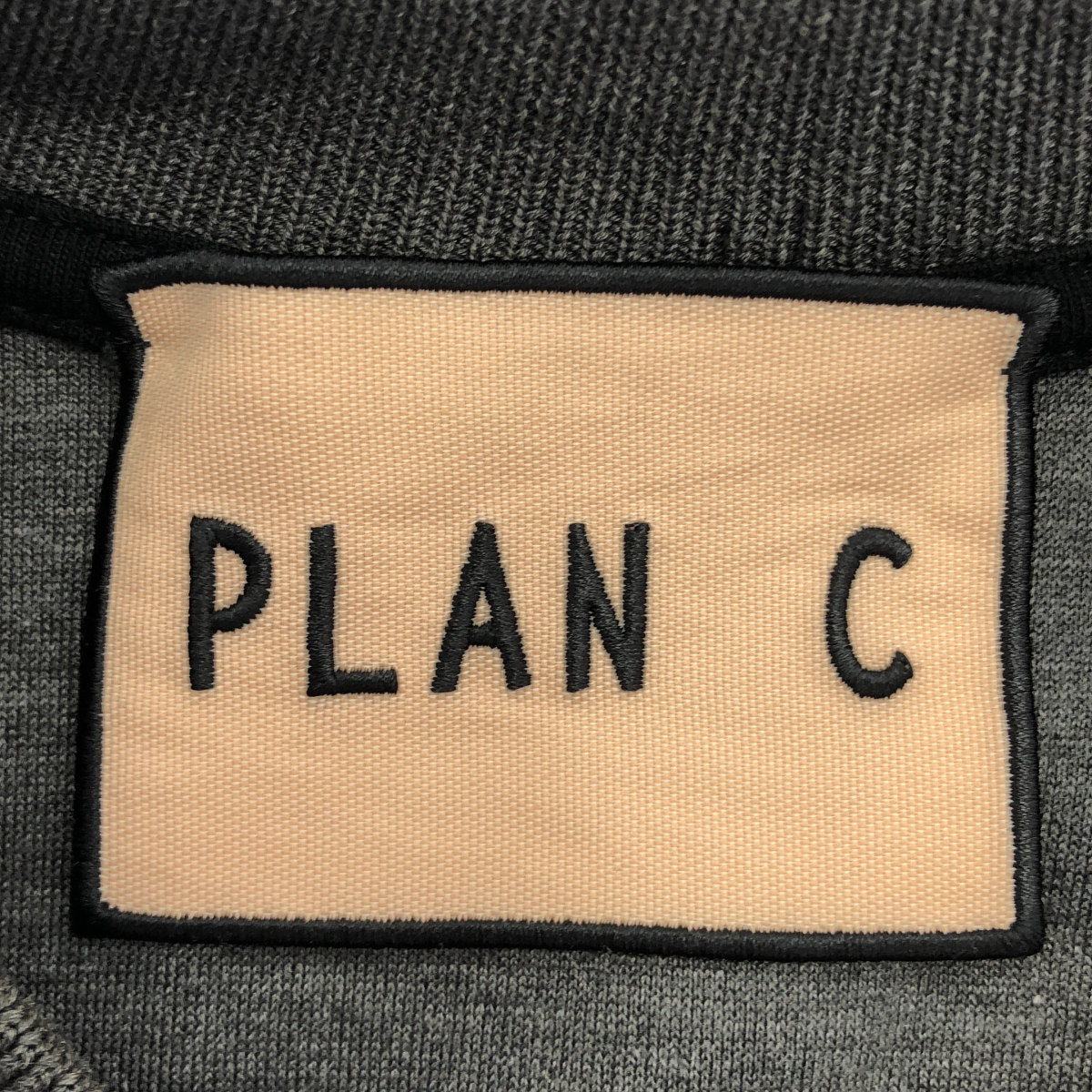 Plan C プランシー FLCJB56S86TF002 グレー ラグランスリーブ ボンディングシャツ トップス
