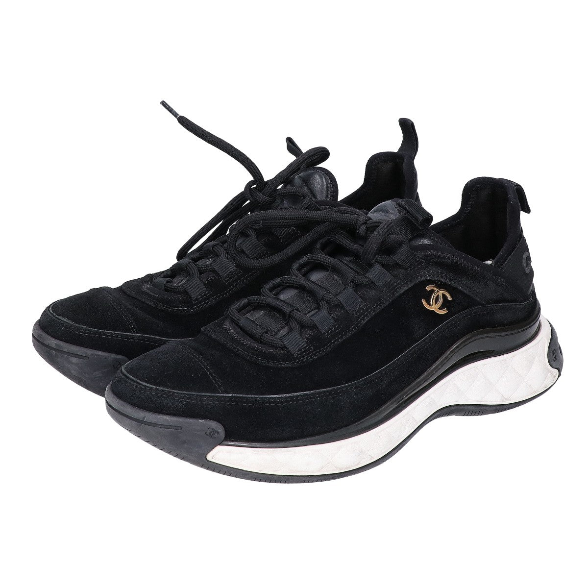 CHANEL シャネル G45332 LOW TOP TRAINER スニーカー シューズ