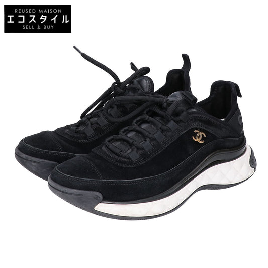 CHANEL シャネル G45332 LOW TOP TRAINER スニーカー シューズ