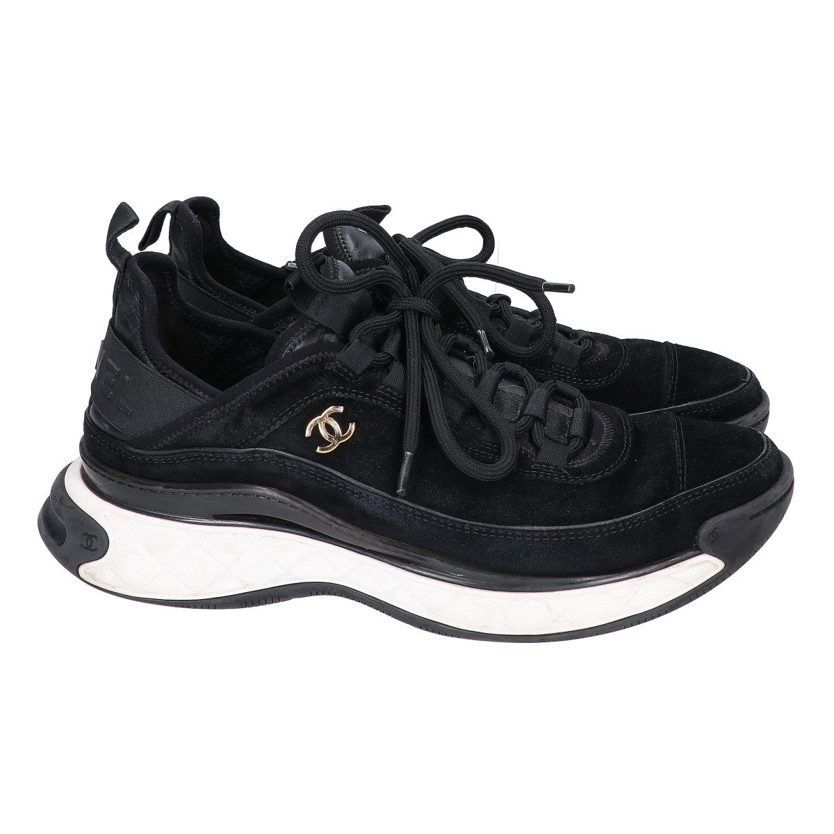 CHANEL シャネル G45332 LOW TOP TRAINER スニーカー シューズ
