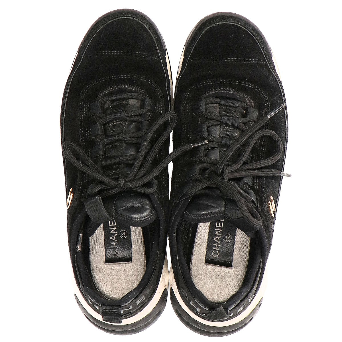 CHANEL シャネル G45332 LOW TOP TRAINER スニーカー シューズ