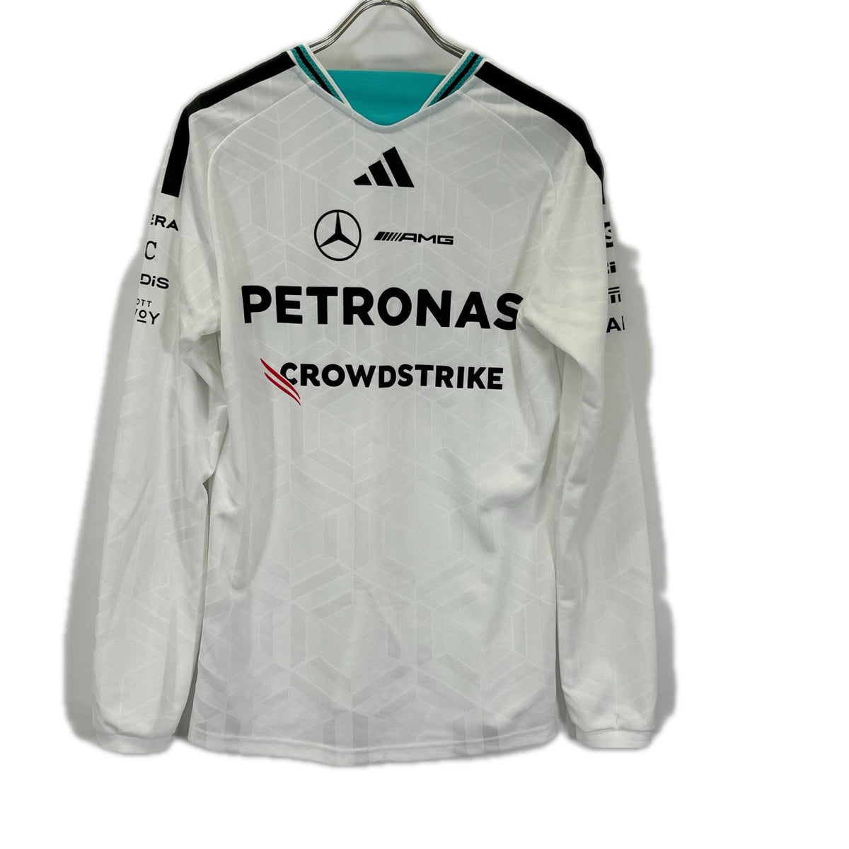 adidas アディダス メルセデス AMG ペトロナス F1チーム ドライバージャージ ロンT トップス
