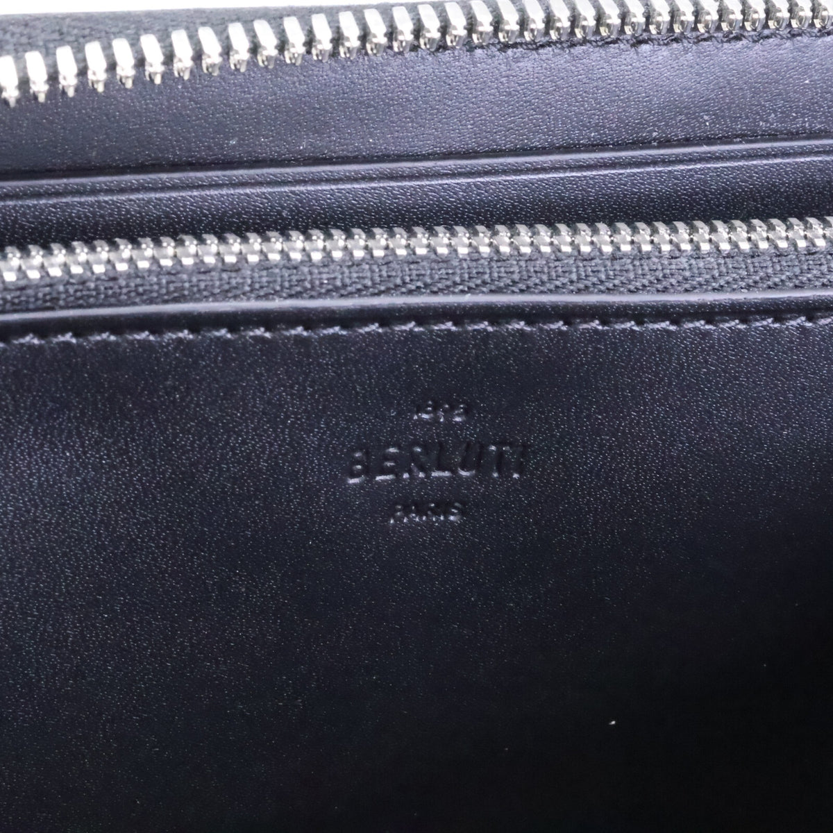 berluti ベルルッティ 新品同様 ヴェネチア カーフレザー イタウバ ロングジップウォレット 長財布（小銭入れあり）